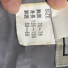 男子150cmスキーウェア（上下セット）の画像