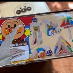 アンパンマン はじめてのよくばりつみきセット プレミアムの画像