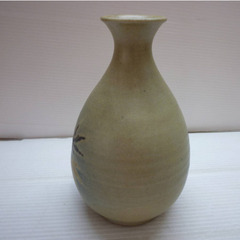 ☆▲九谷焼　陶器　花瓶　花器　置物　インテリア　kの画像