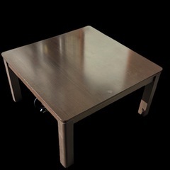 ニトリ 正方形 こたつ 天板リバーシブル、フラットヒーターの画像