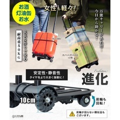 L.Y.F LAB 折りたたみキャリーカートの画像