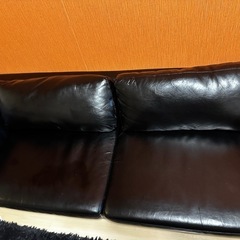革ソファの画像