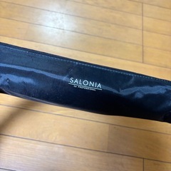 SALONIA ストレートヘアアイロン ホワイトの画像