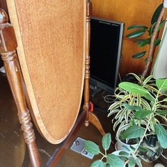 アンティーク全身鏡の画像