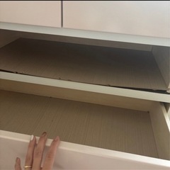 ピンクの可愛い6段タンスの画像