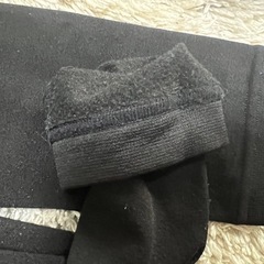 110サイズキッズレギンス裏起毛の画像