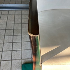 カリモク　ダイニングチェア　肘付きチェアの画像