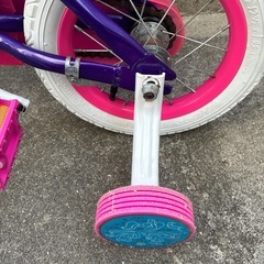 プリンセス自転車✴︎補助輪付きの画像