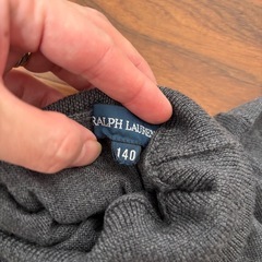 【値段交渉可】未使用品　ラルフローレン　ニット　140 の画像