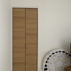 Woodone ウッドワン　クローゼット　収納　建具　オーク色
