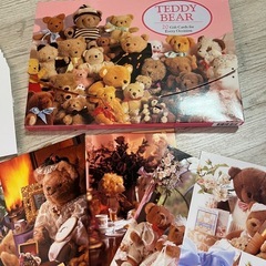 TEDDY BEAR  テディベア　カードレターセットの画像
