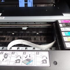 プリンター　EPSON　EP-882AB　中古動作品　予備インク6本付の画像