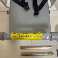 自転車子供乗せ　チャイルドシートの画像