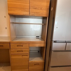 キッチン収納　食器棚　unicoの画像