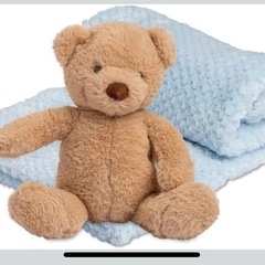 【新品】ブランケット＆ぬいぐるみの画像