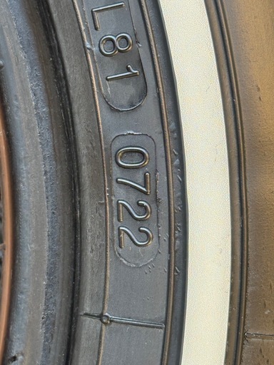 ナンカン RX-615 155/65/14 レトロなホワイトリボンタイヤ 4本　軽自動車等に