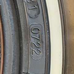 ナンカン RX-615 155/65/14 レトロなホワイトリボンタイヤ 4本　軽自動車等にの画像