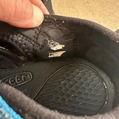keen キッズサンダル　19センチの画像