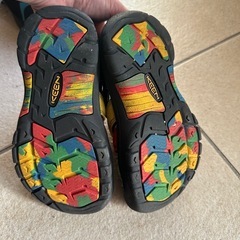 keen キッズサンダル　19センチの画像