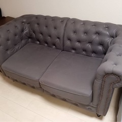 12/17午前中引取り希望⭐︎2人かけソファの画像