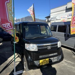 コミコミお得！車検が長い！N-BOX（28年式）黒／ナビ・ETC・スタッドレス付／通勤・初めての車に最適の画像