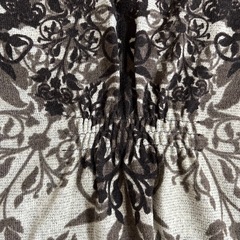 新品未使用 チュニック 重ね着 ベージュ M～Lの画像