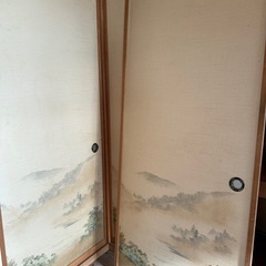 キッチン、ドア、襖　の画像