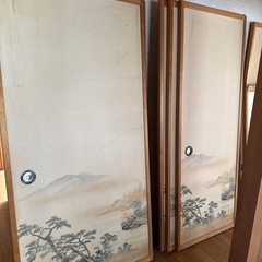 キッチン、ドア、襖　の画像