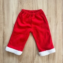 【サンタコスチューム】90サイズの画像