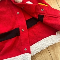 【サンタコスチューム】90サイズの画像