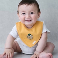 【中古】petit main (プティマイン) 70cm スタイつきロンパースの画像