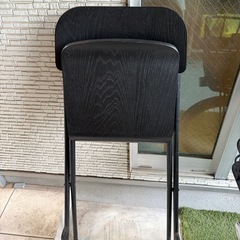 折りたたみハイチェアの画像