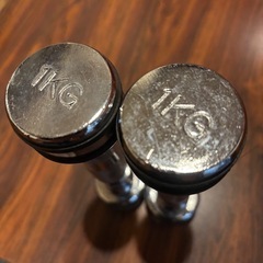 【女性・年配の方に最適】ダンベル１キロ2本セットの画像
