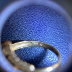 ください。 ※k18 リング 2.05g【11号】説明欄をよく読んでください。の画像