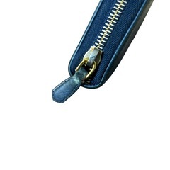 PRADA プラダ 長財布 紺色の画像