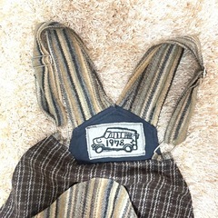 EL RODEO チェック柄サロペット ツナギ オーバーオールの画像