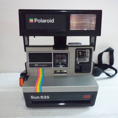 ☆▲Polaroid　Sun 635　QS　ポラロイド　カメラ　インスタントカメラ　昭和レトロ　iの画像