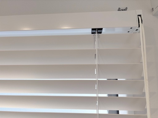 新品】ニチベイ Popola2（ポポラ2）バンブーブラインド／ホワイト②