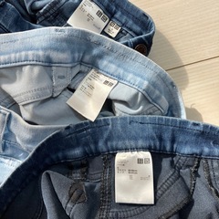 UNIQLO デニムレギンスパンツ　Sの画像