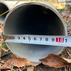 塩ビ管　塩ビパイプ　2本の画像