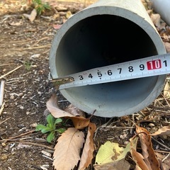 塩ビ管　塩ビパイプ　2本の画像