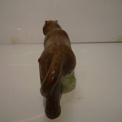 ☆▲九谷焼　九谷　置物　干支　虎　寅年　和　アンティーク　台付　hの画像