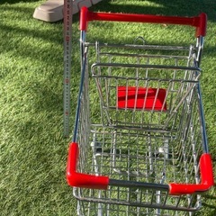 小さな小さなお買い物カートの画像
