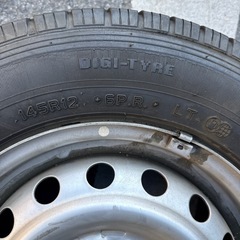 ダンロップ　エナセーブ　145/80/R12 6P.R. LT 4本セットの画像