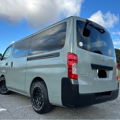 日産　NV350キャラバン　DXロング　貨物　ガソリン　6人乗　4ナンバー　大阪の画像