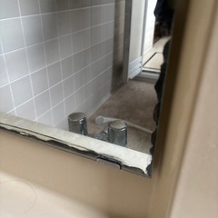 浴室　鏡の画像