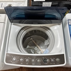 税込9,900円‼️まだまだ使えます✨️保証付き🌈Haier4.5kg単身👤二人暮らしに🙌🏻JW-C45A2017年製洗濯機縦型の画像