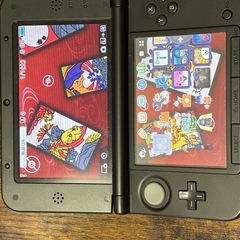 ニンテンドー3ds LL ブルー　×ブラックの画像