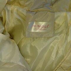 ダウンコートフード付き　Lサイズ　MINGLI　美品の画像