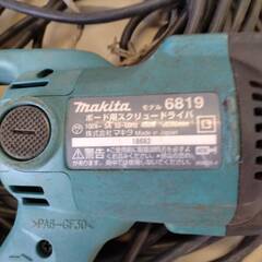 Makita スクリュードライバ 6819｜現品のみ・動作確認済みの画像